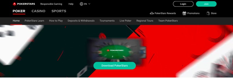 Pokerstars - Sàn chơi Poker online đẳng cấp thế giới
