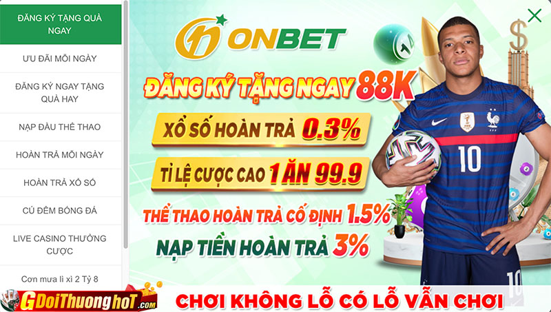 Nhà cái đẳng cấp Onbet mở đường làm giàu cho nhiều game thủ Việt năm 2023