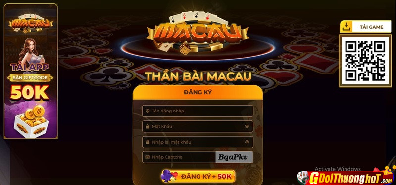 Hướng dẫn cách đăng nhập và đăng ký Macao Club trong vòng một nốt nhạc 